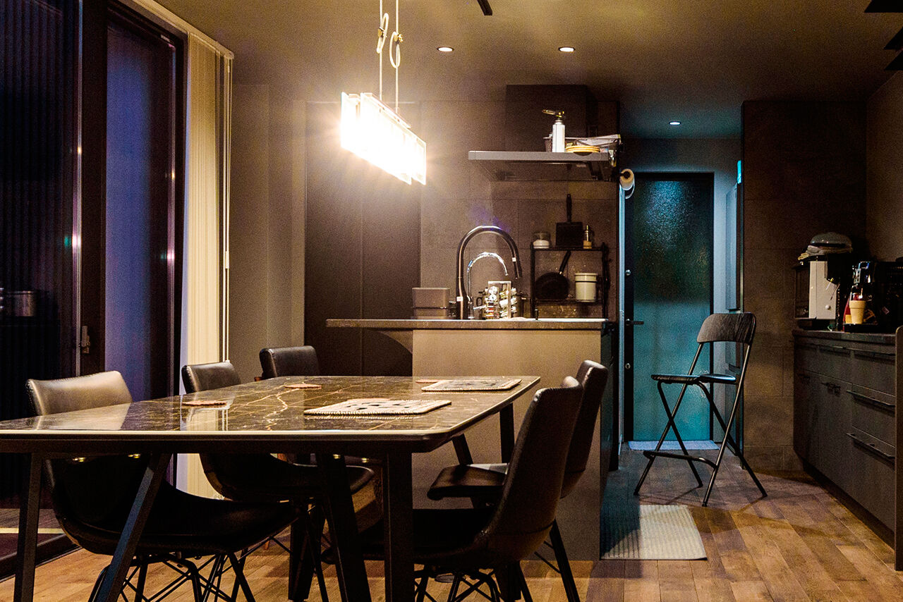 アーキテックス（GROOVY / KANAL HOME / SIMPLE is... / dramacy） 【3000万円台/ビルトインガレージ/坪庭/30坪/間取り図】中庭やガレージ！家で過ごす時間が豊かになる家の建築実例画像4