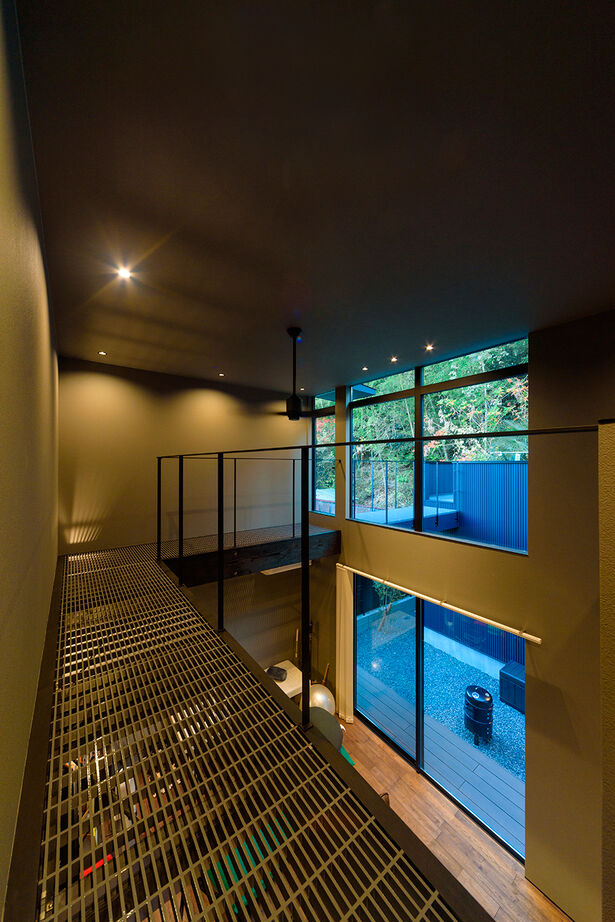 アーキテックス（GROOVY / KANAL HOME / SIMPLE is... / dramacy） 【3000万円台/ビルトインガレージ/坪庭/30坪/間取り図】中庭やガレージ！家で過ごす時間が豊かになる家の建築実例画像5