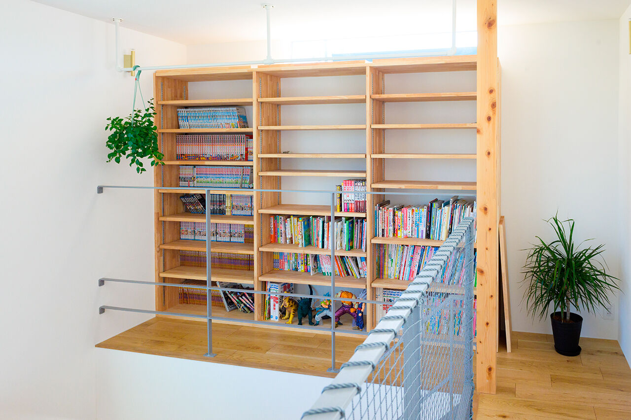 アーキテックス（GROOVY / KANAL HOME / SIMPLE is... / dramacy） 【3000万円台/2階建て/30坪台/4LDK/駐車スペース有/間取り図】土間×吹抜けリビングのある子育てハウスの建築実例画像6