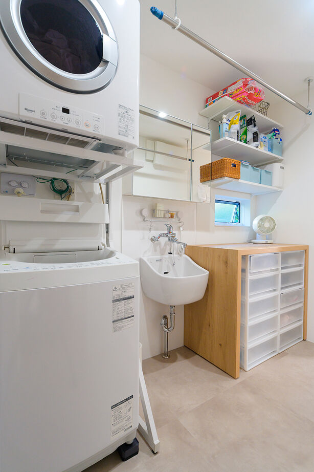 アーキテックス（GROOVY / KANAL HOME / SIMPLE is... / dramacy） 【3000万円台/2階建て/30坪台/4LDK/駐車スペース有/間取り図】土間×吹抜けリビングのある子育てハウスの建築実例画像10