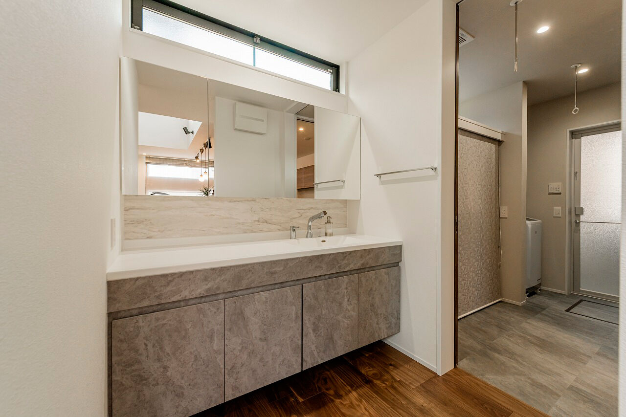 アーキテックス（GROOVY / KANAL HOME / SIMPLE is... / dramacy） 【2000万円台/2階建て/30坪台/駐車スペース有/2LDK/間取り図】吹抜けリビングで過ごす癒しの時間の建築実例画像8