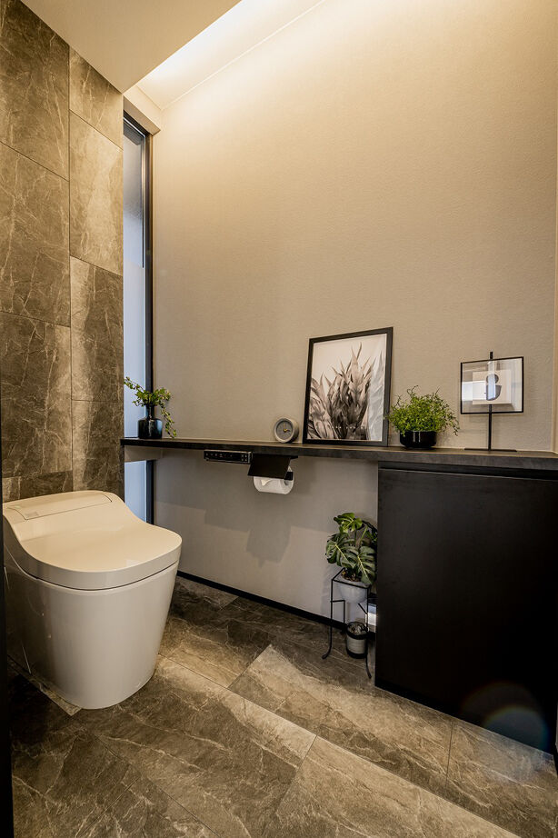 アーキテックス（GROOVY / KANAL HOME / SIMPLE is... / dramacy） 【2000万円台/ビルトインガレージ/2階建て/シンプル/30坪台/2LDK/間取り図】白とグレーのホテルライクな家の建築実例画像7