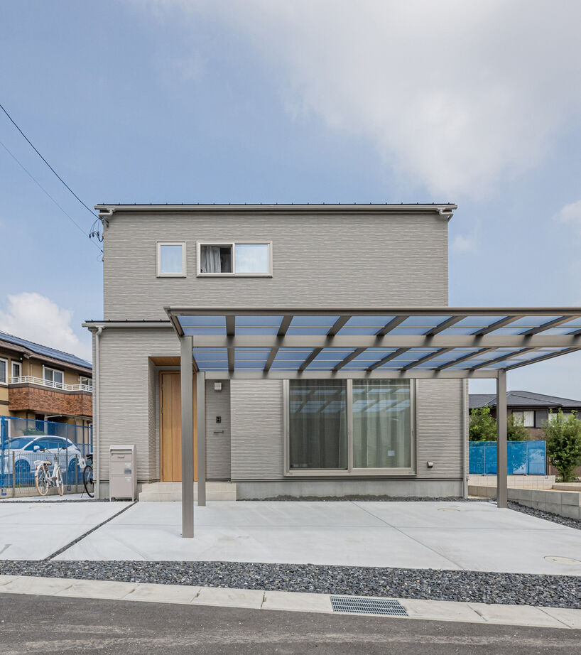 アーキテックス（GROOVY / KANAL HOME / SIMPLE is... / dramacy） 【2000万円台/2階建て/30坪台/3LDK/モダン/間取り図】趣味を満喫しながら暮らす、ニュアンスカラーの住まいの建築実例画像2