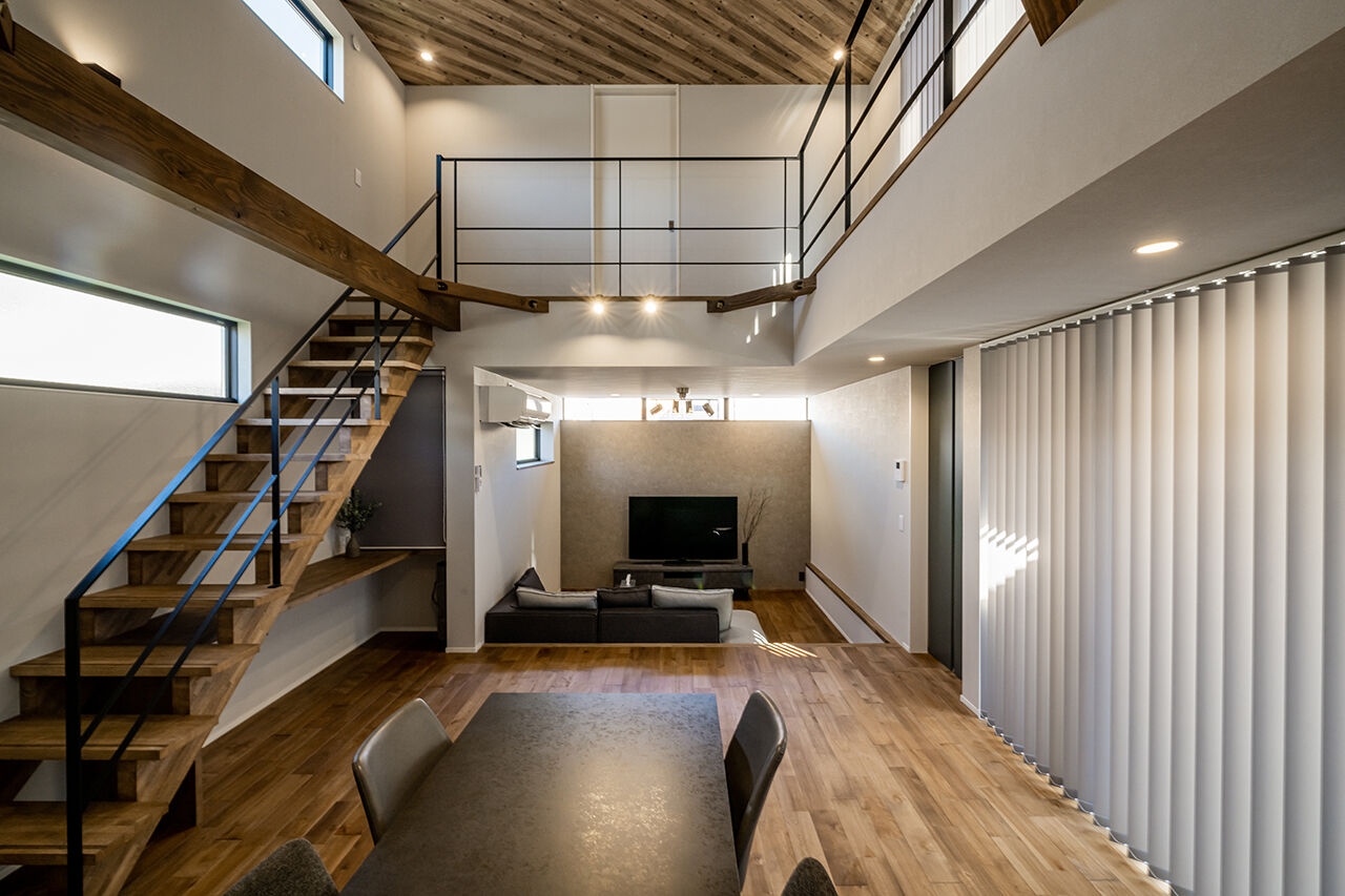 アーキテックス（GROOVY / KANAL HOME / SIMPLE is... / dramacy） 【2000万円台/30坪台/平屋スタイル/間取り図】中庭をコの字に囲む家。スタイリッシュなサーファーズハウスの建築実例画像2