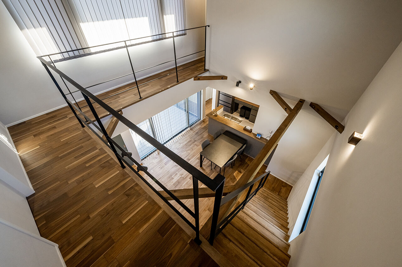 アーキテックス（GROOVY / KANAL HOME / SIMPLE is... / dramacy） 【2000万円台/30坪台/平屋スタイル/間取り図】中庭をコの字に囲む家。スタイリッシュなサーファーズハウスの建築実例画像4