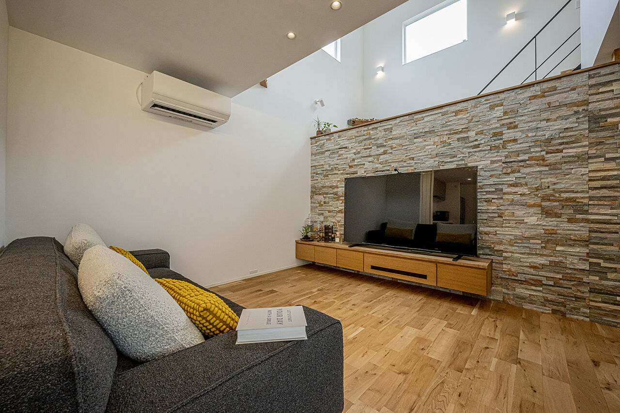 アーキテックス（GROOVY / KANAL HOME / SIMPLE is... / dramacy） 【3000万円台/2階建て/30坪台/間取り図】週末は庭＆LDKでホームパーティ。暮らしを楽しむアイデア満載の家の建築実例画像2