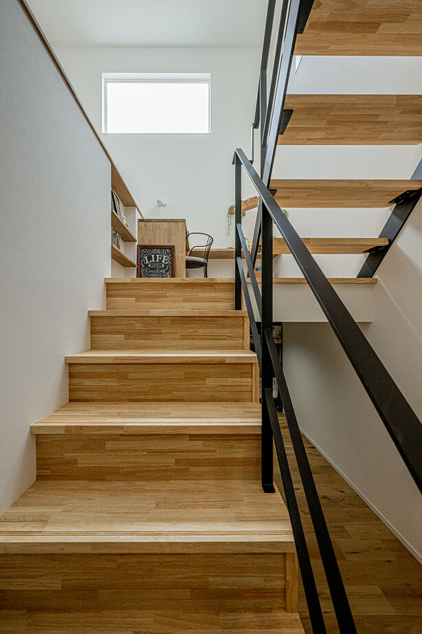 アーキテックス（GROOVY / KANAL HOME / SIMPLE is... / dramacy） 【3000万円台/2階建て/30坪台/間取り図】週末は庭＆LDKでホームパーティ。暮らしを楽しむアイデア満載の家の建築実例画像6