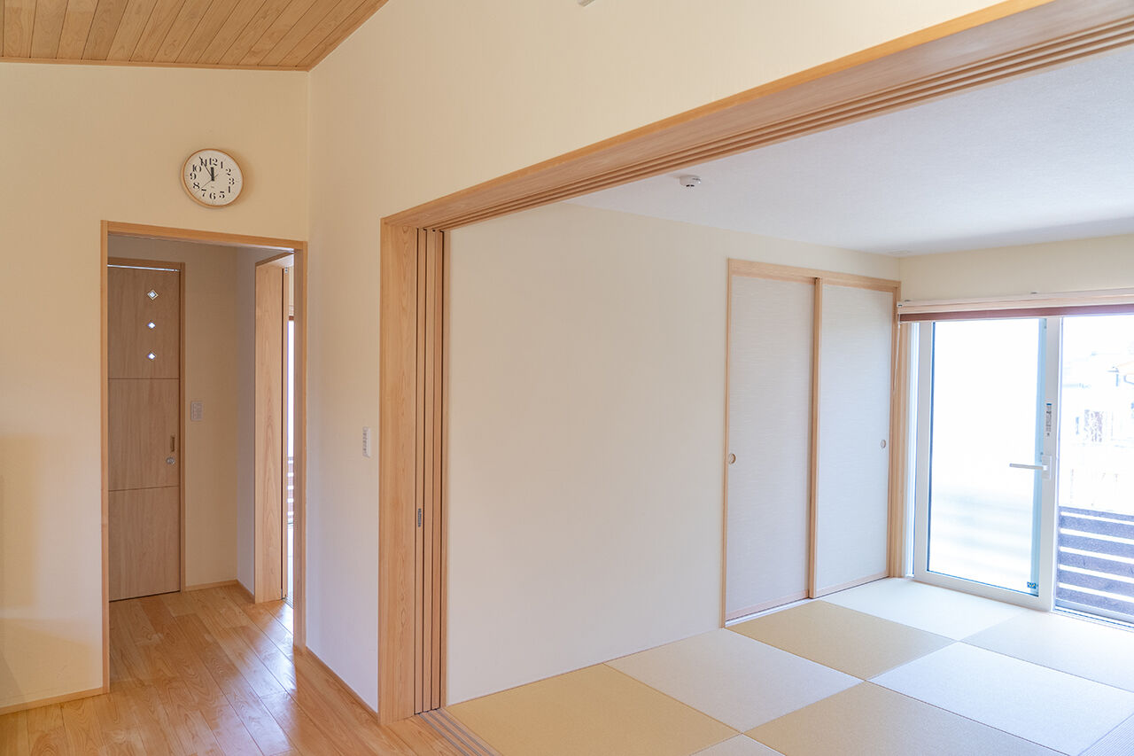 DAIKO / 大廣建設 【延床38坪／ウッドデッキ／収納充実／間取図】四季を生活に取り込み、お子さんが伸び伸び楽しむ住まいの建築実例画像5