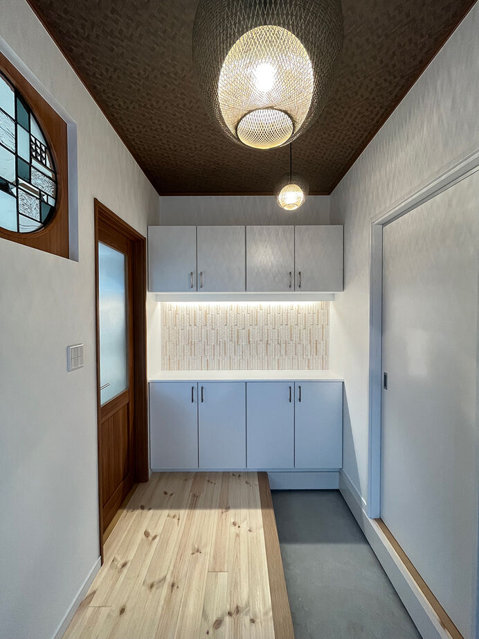 エクセルホーム福島〈会津＆中通りエリア〉 【2000万円台・約33坪／ZEH】二世帯対応、和テイストを取り入れた室内。子育ても家事もしやすい住まいの建築実例画像7