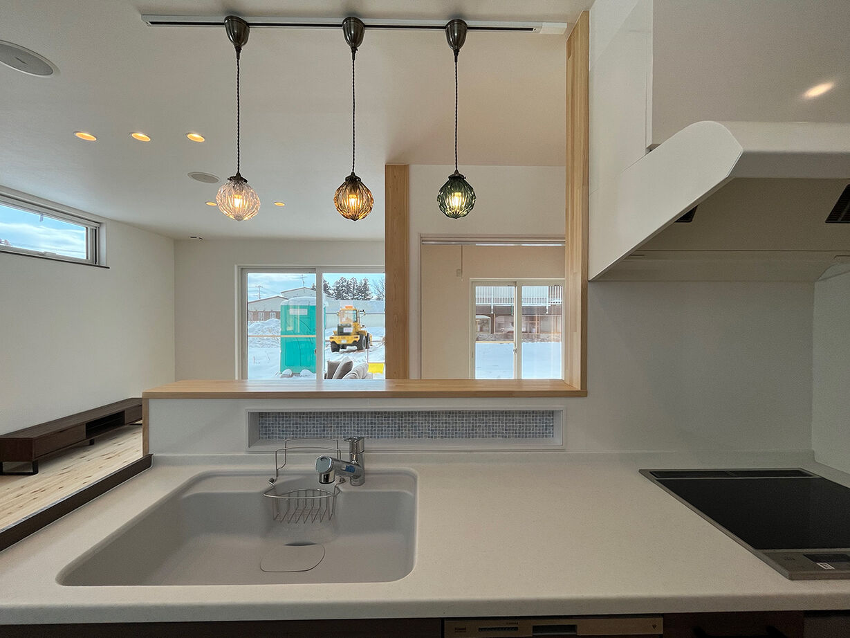 エクセルホーム福島〈会津＆中通りエリア〉 【2000万円台・約37坪／長期優良・ZEH】天井スピーカーから大好きな音楽が流れ、木が心地よい北欧テイストの建築実例画像3