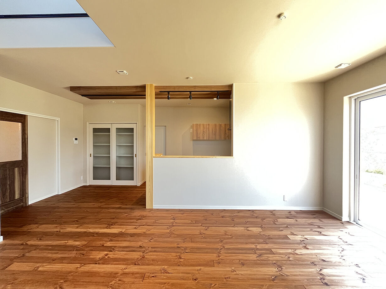 エクセルホーム福島〈会津＆中通りエリア〉 【2000万円台・約34坪／W断熱・G1グレード】家事ラク動線で毎日にゆとりが生まれる、木の温もりあふれる家の建築実例画像2