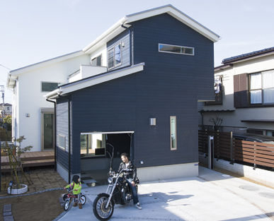 広島建設-セナリオハウス- 【1000万円台｜43坪｜間取り図有】念願のガレージ・大容量収納・子供に目が届く間取り。要望を全て叶えた家の建築実例画像7