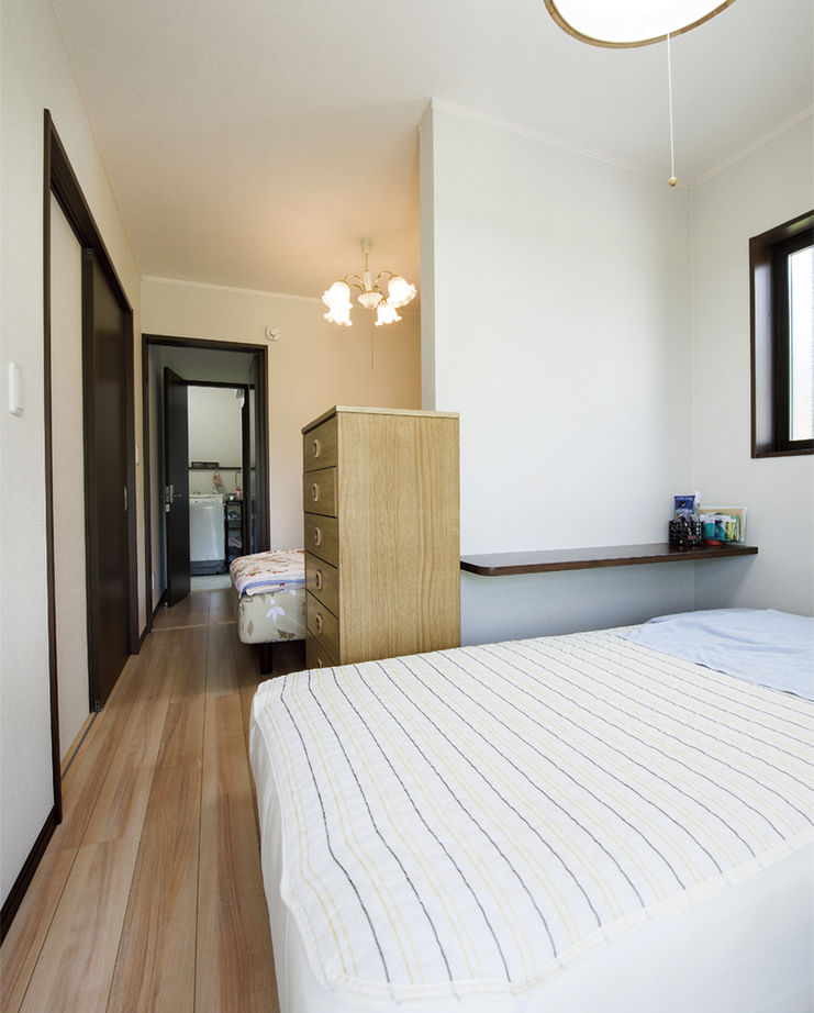 広島建設-セナリオハウス- 【55坪｜間取り図有】共有和室を通って、気軽に子世帯に行ける完全分離二世帯住宅の建築実例画像12