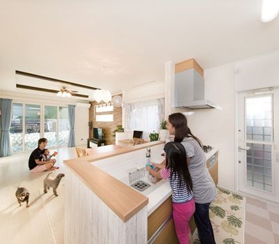 広島建設-セナリオハウス- 【1000万円台｜38坪｜間取り図有】自然の光と風、海が大好き！家族も愛犬も笑顔が広がる、伸びやかな住まいの建築実例画像2