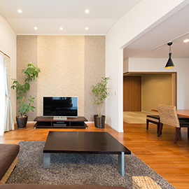 広島建設-セナリオハウス- 【1000万円台｜33坪｜間取り図有】平屋で叶えたずっと続けたいお気に入りの暮らしの建築実例画像4