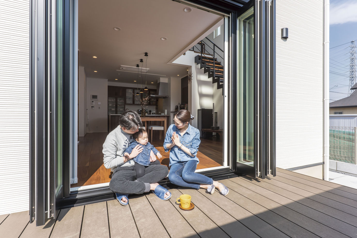 広島建設-セナリオハウス- 【3000万円台｜約47坪｜間取り図】忙しい毎日を癒す寛ぎのLDK。開放感と落ち着きを使い分ける機能的な家の建築実例画像7