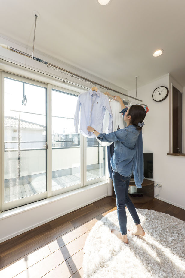 広島建設-セナリオハウス- 【3000万円台｜約47坪｜間取り図】忙しい毎日を癒す寛ぎのLDK。開放感と落ち着きを使い分ける機能的な家の建築実例画像12