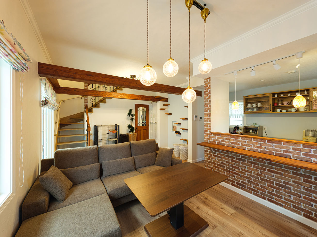 ノーザンハウス 【2287万円｜37.5坪｜間取り図有】ペットと楽しく暮らせる工夫が満載！こだわりの輸入住宅を予算内で実現の建築実例画像5