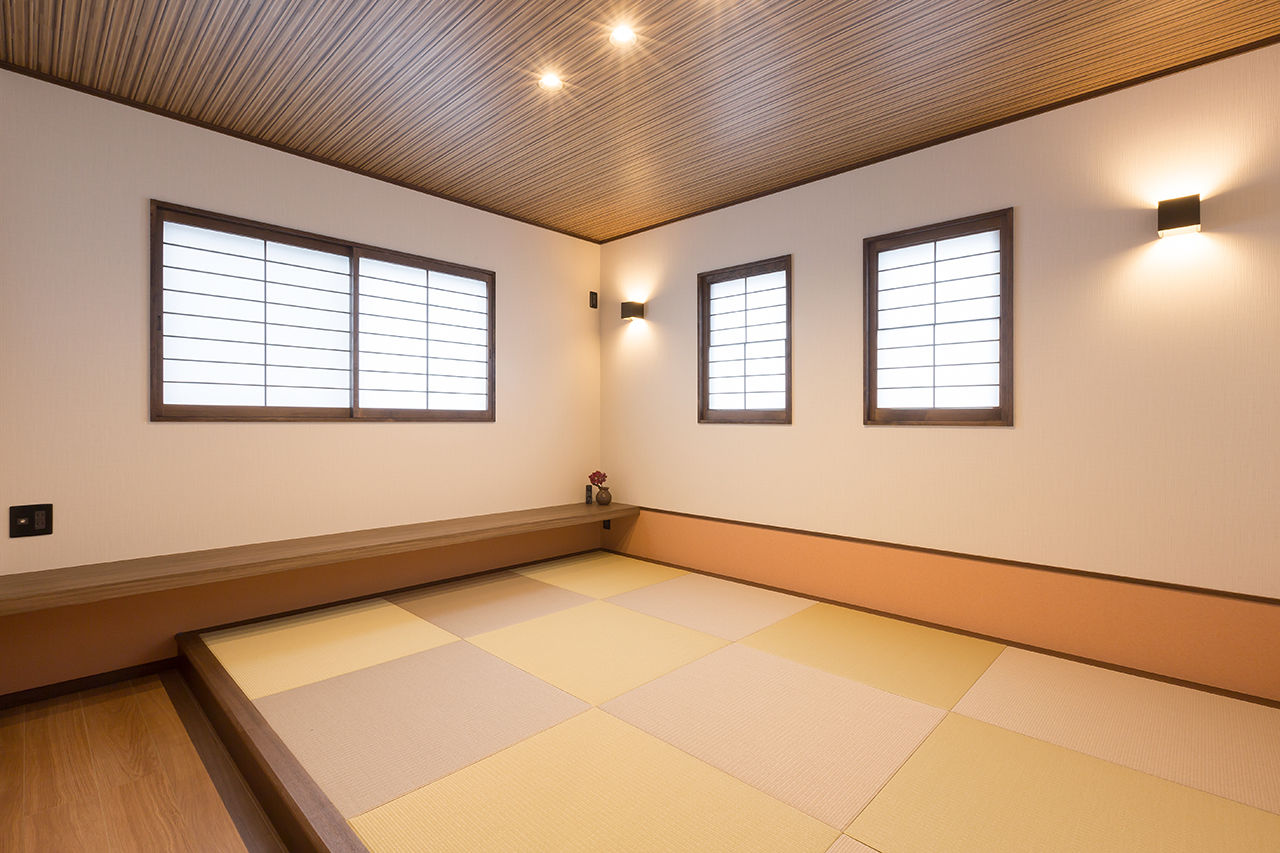 Ｉｍａｃｏｃｏ（イマココ） 【2000万円台/栗東市/スキップフロア/50坪台の土地】４層空間の子育て住宅。シックでモダンなハコ型の家の建築実例画像8