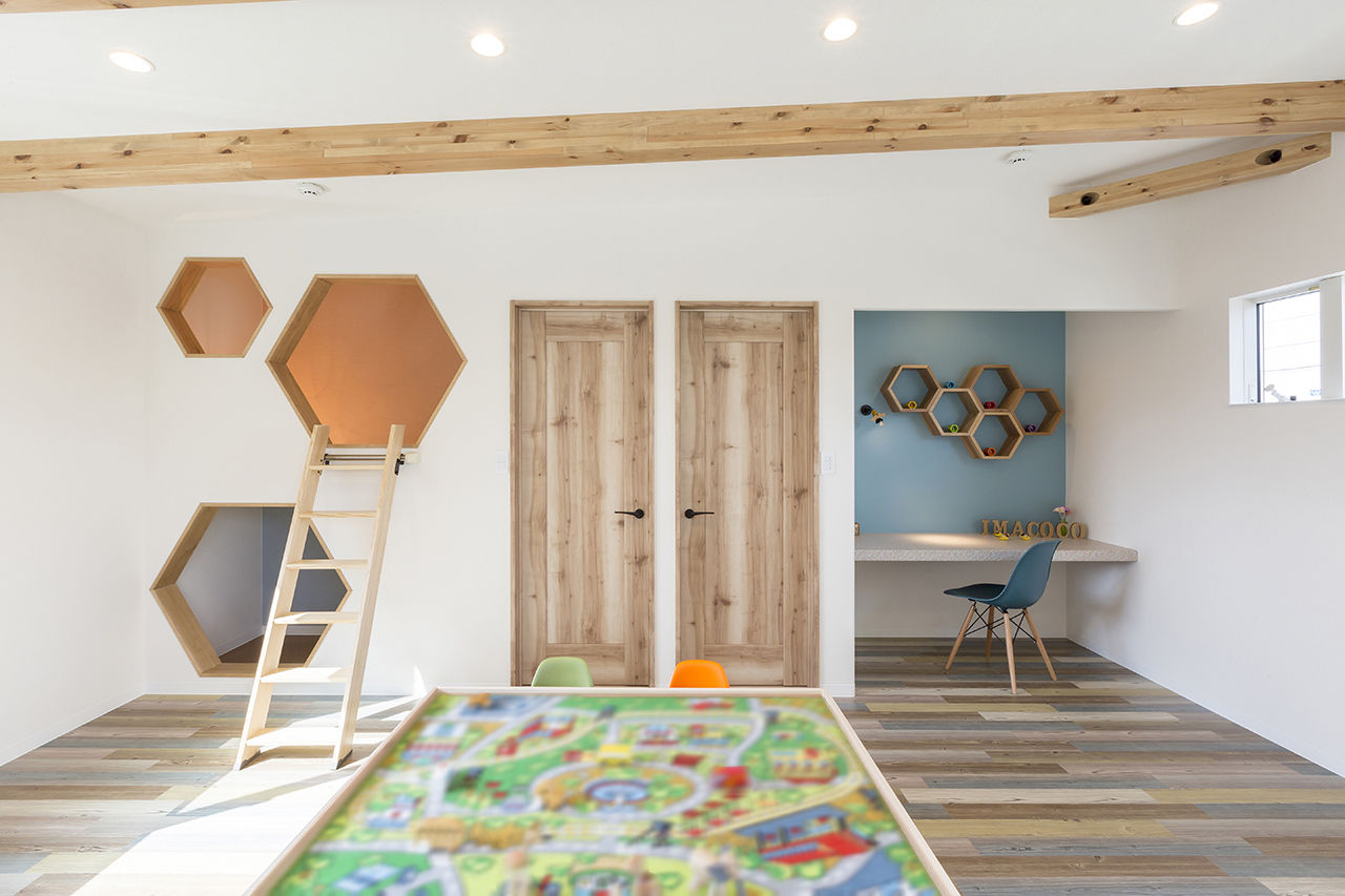 Ｉｍａｃｏｃｏ（イマココ） 【2000万円台/栗東市/吹抜け】子どもたちの感性を育む「巣箱」のような家。家事ラクの動線も快適の建築実例画像10