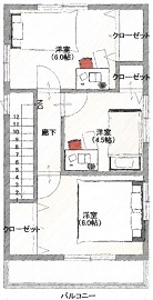 秀光ビルド 【1000万円台/4LDK/狭小27坪/細長い家/間取り図】間口の狭い土地にビルトインガレージ＆おしゃれな３階建ての間取り図（4LDK）3階