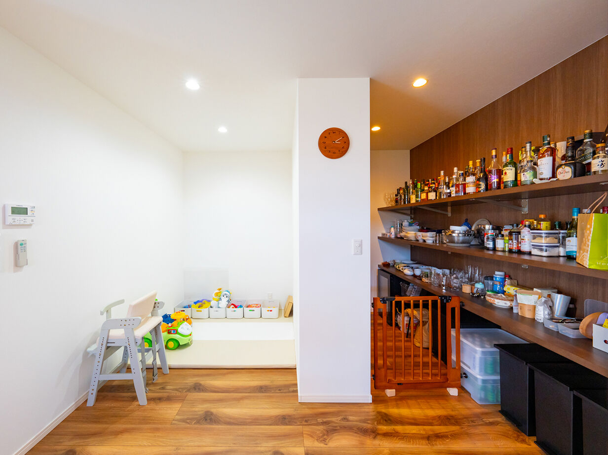 秀光ビルド 【平屋/収納充実/バリアフリー】毎日の暮らしを考えた、掃除がしやすく、おしゃれでシンプルデザインのお家の建築実例画像3