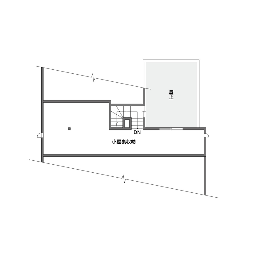 クレバリーホーム ご家族の笑顔があふれる、光熱費ゼロの二世帯住宅の間取り図（5K以上）ロフト
