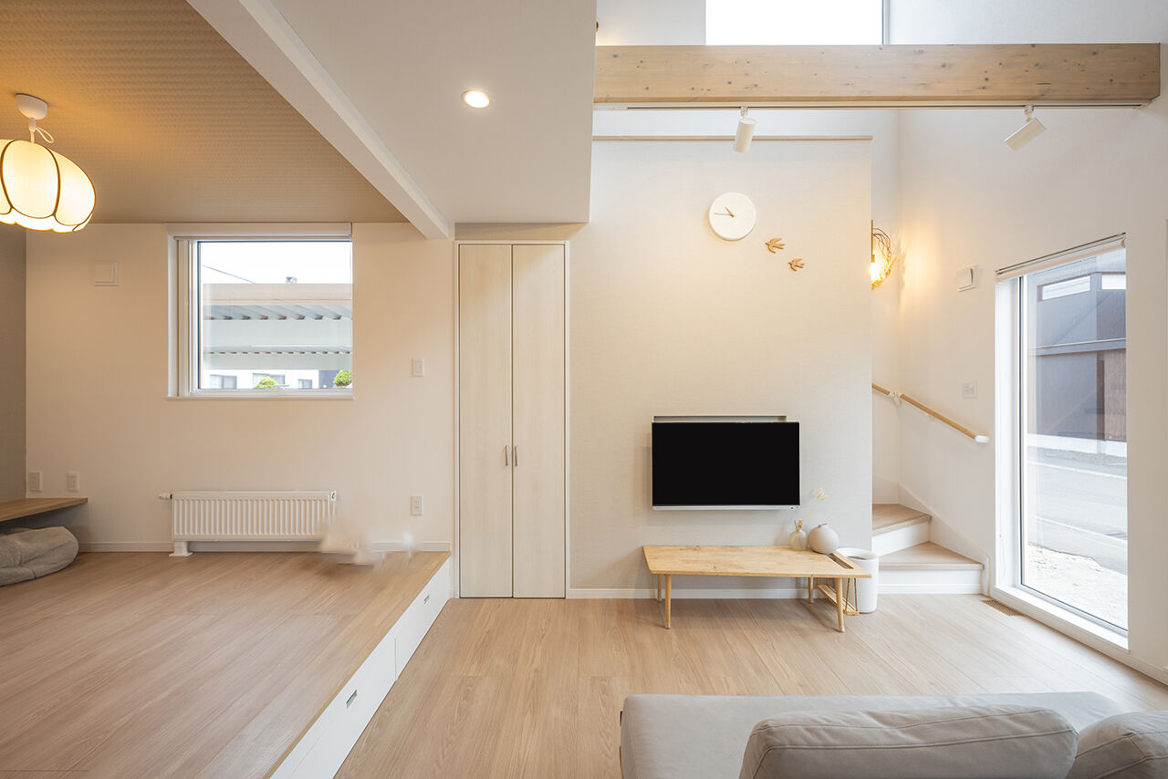 ines HOME (イネスホーム) 【3000～3500万円】アーチをたくさん採り入れた室内。自由度が高い家づくりで、やりたいことを実現の建築実例画像5