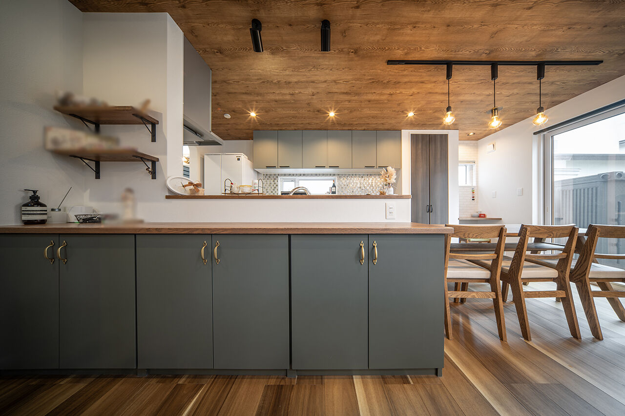 ines HOME (イネスホーム) 【3000～3500万円】外観はカッコよく、家の中はナチュラルテイストで可愛らしさをちりばめての建築実例画像4