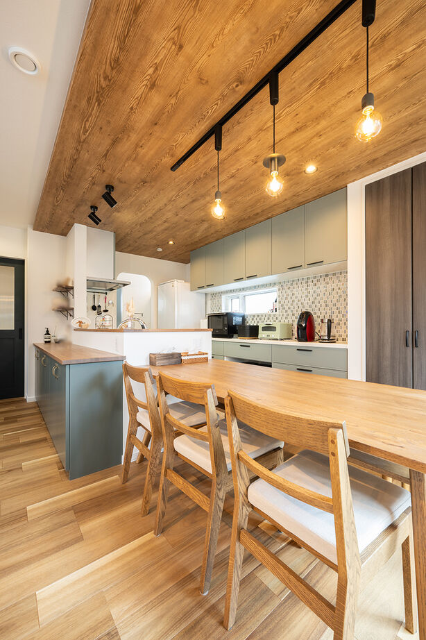 ines HOME (イネスホーム) 【3000～3500万円】外観はカッコよく、家の中はナチュラルテイストで可愛らしさをちりばめての建築実例画像5