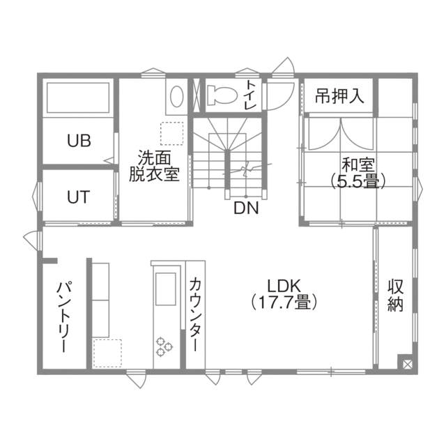 【SUUMO】 【4LDK 屋上庭園 ビルドインガレージ】念願を叶えた屋上とガレージのある住まい - 寿建設 の建築実例詳細 | 注文住宅