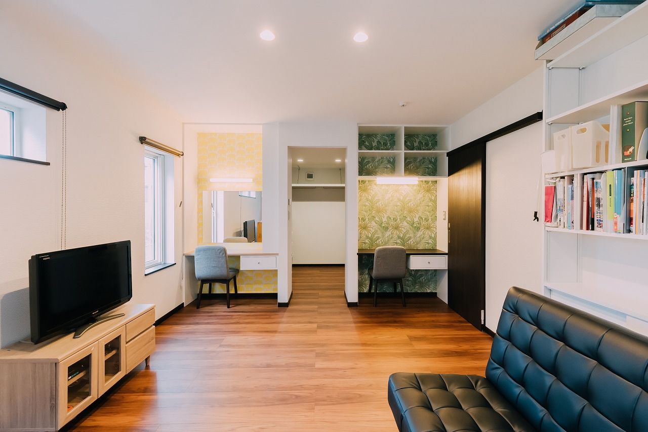 寿建設 【4LDK×屋上庭園×ビルドインガレージ×三階建て】 念願を叶えた屋上でBBQのできるガレージハウスの建築実例画像5