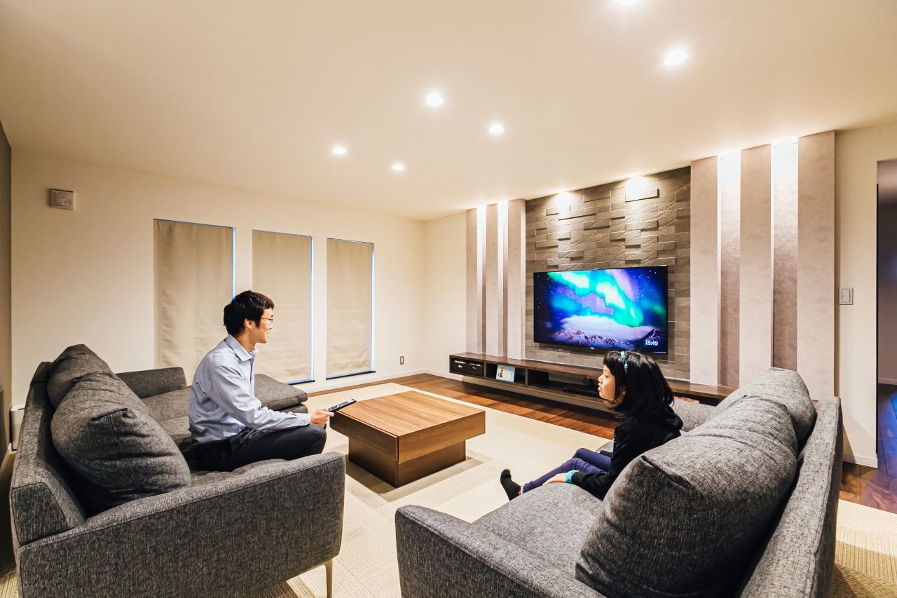 寿建設 【5LDK×ビルトインガレージ×平屋】家族の存在を身近に感じ、ゆとりある快適な平屋建てのガレージハウスの建築実例画像10