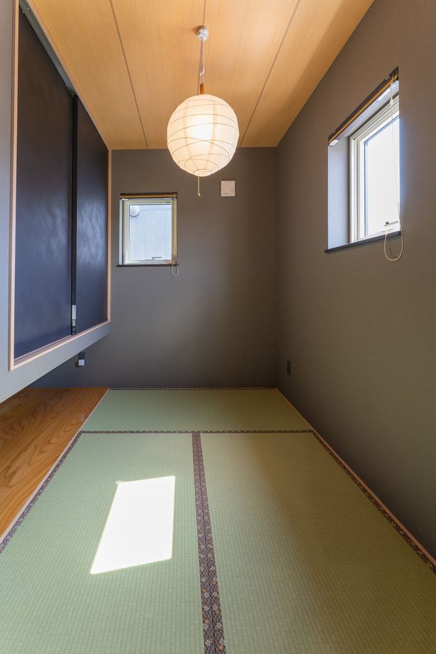 寿建設 【全室床暖房×居酒屋風ダイニング×屋上庭園×ビルトインガレージ】落ち着ける和モダンの広々3階建住まいの建築実例画像6