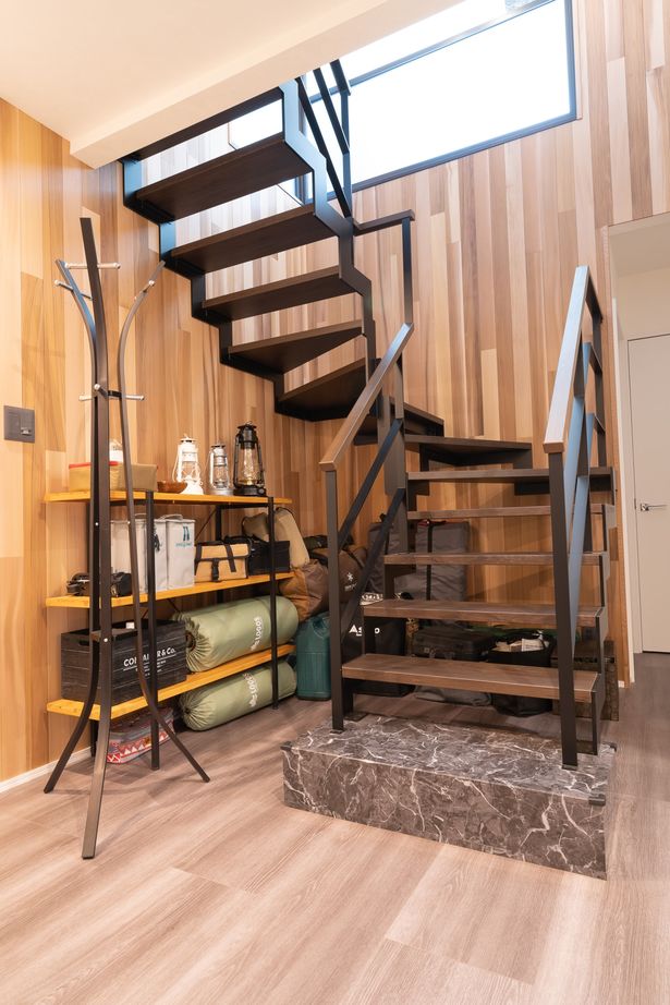 寿建設 【全室床暖房×屋上庭園×三階建て】屋根をつけた屋上庭園で快適な全天候型屋上アウトドアを叶えた住まいの建築実例画像6