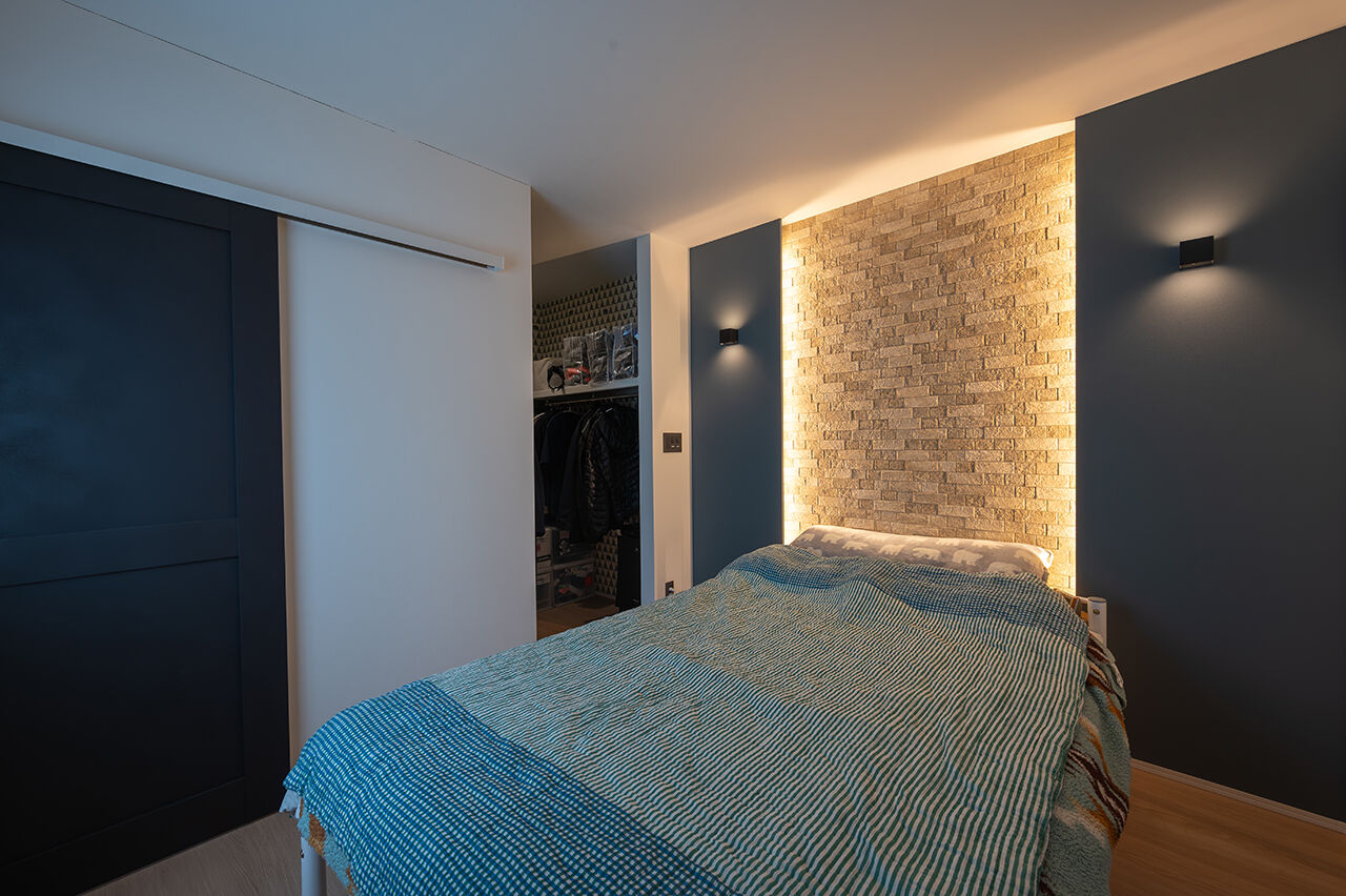 寿建設 【床暖房×ビルトインガレージ2台×２階リビング】 妥協しない家づくりで実現した夢のガレージハウスの建築実例画像6