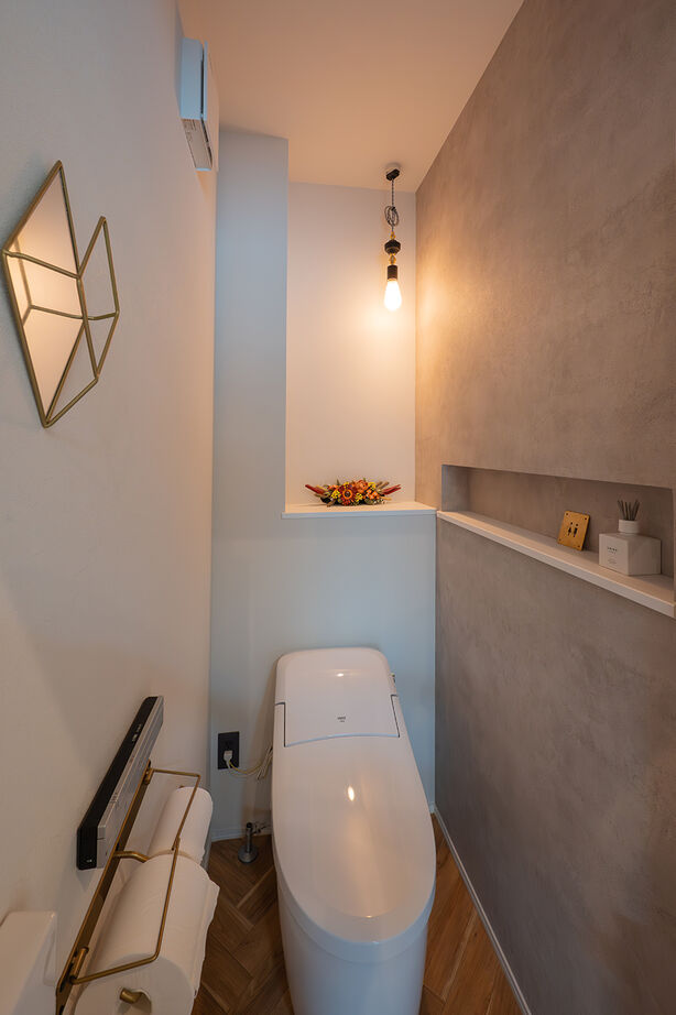 寿建設 【床暖房×ビルトインガレージ2台×２階リビング】 妥協しない家づくりで実現した夢のガレージハウスの建築実例画像7