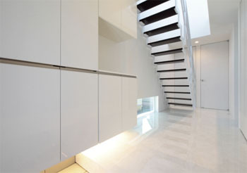 ZENSYU-HOUSE 【2階建て/約22坪】無駄を軽減しシンプルを追求 白で統一されたミニマム空間の建築実例画像4