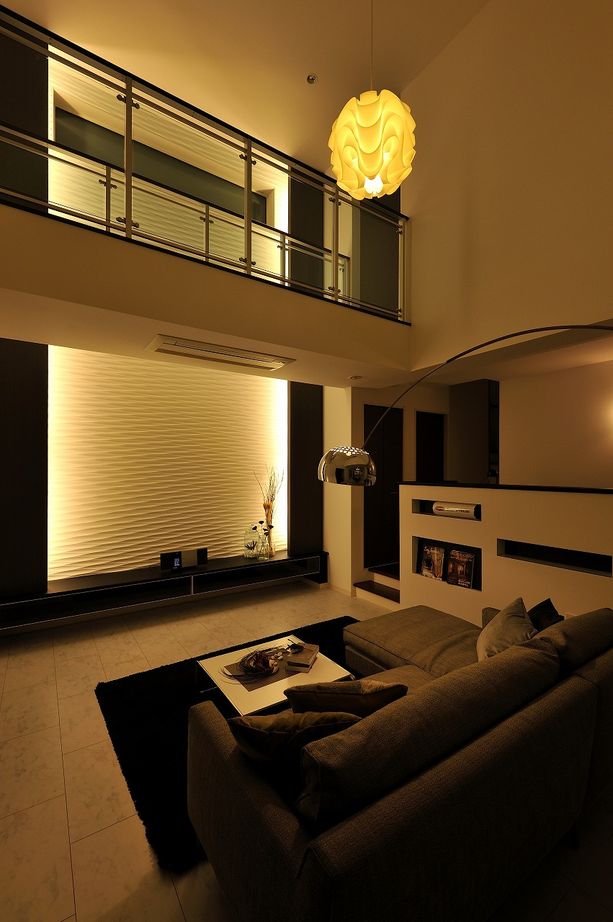 ZENSYU-HOUSE 【2階建て/約40坪】道行く人の印象に残る住まい　柔らかな光が出迎える心休まる寛ぎのモダン空間の建築実例画像4