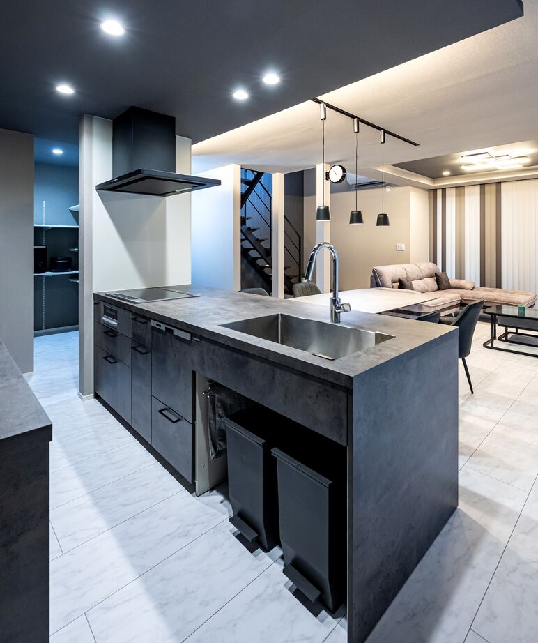 ZENSYU-HOUSE 【2階建て/36.5坪】理想の住まいを手の届く価格で　モダンなデザインと広々リビングの家の建築実例画像3