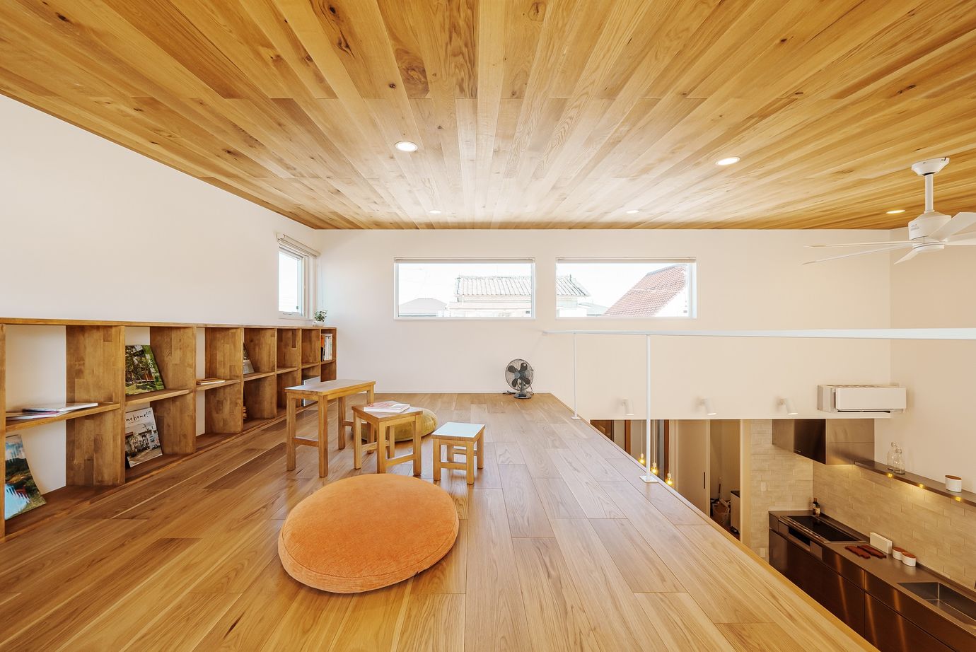 かなう家 【太田市/コンパクトな平屋＋αの家】好きな物に囲まれた、シンプルな住まい　猫と暮らす家の建築実例画像4