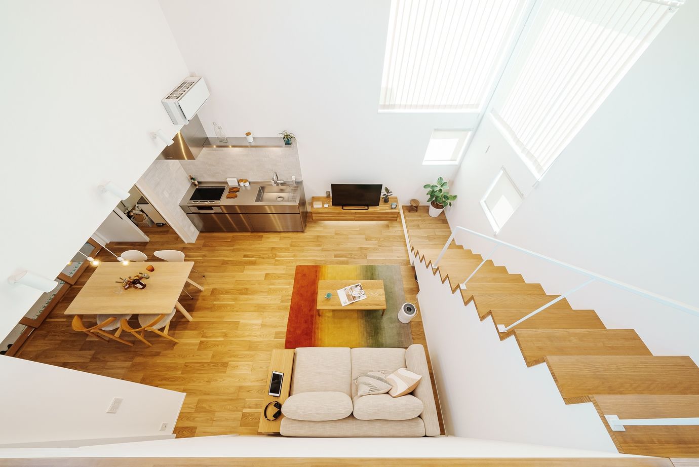 かなう家 【太田市/コンパクトな平屋＋αの家】好きな物に囲まれた、シンプルな住まい　猫と暮らす家の建築実例画像7