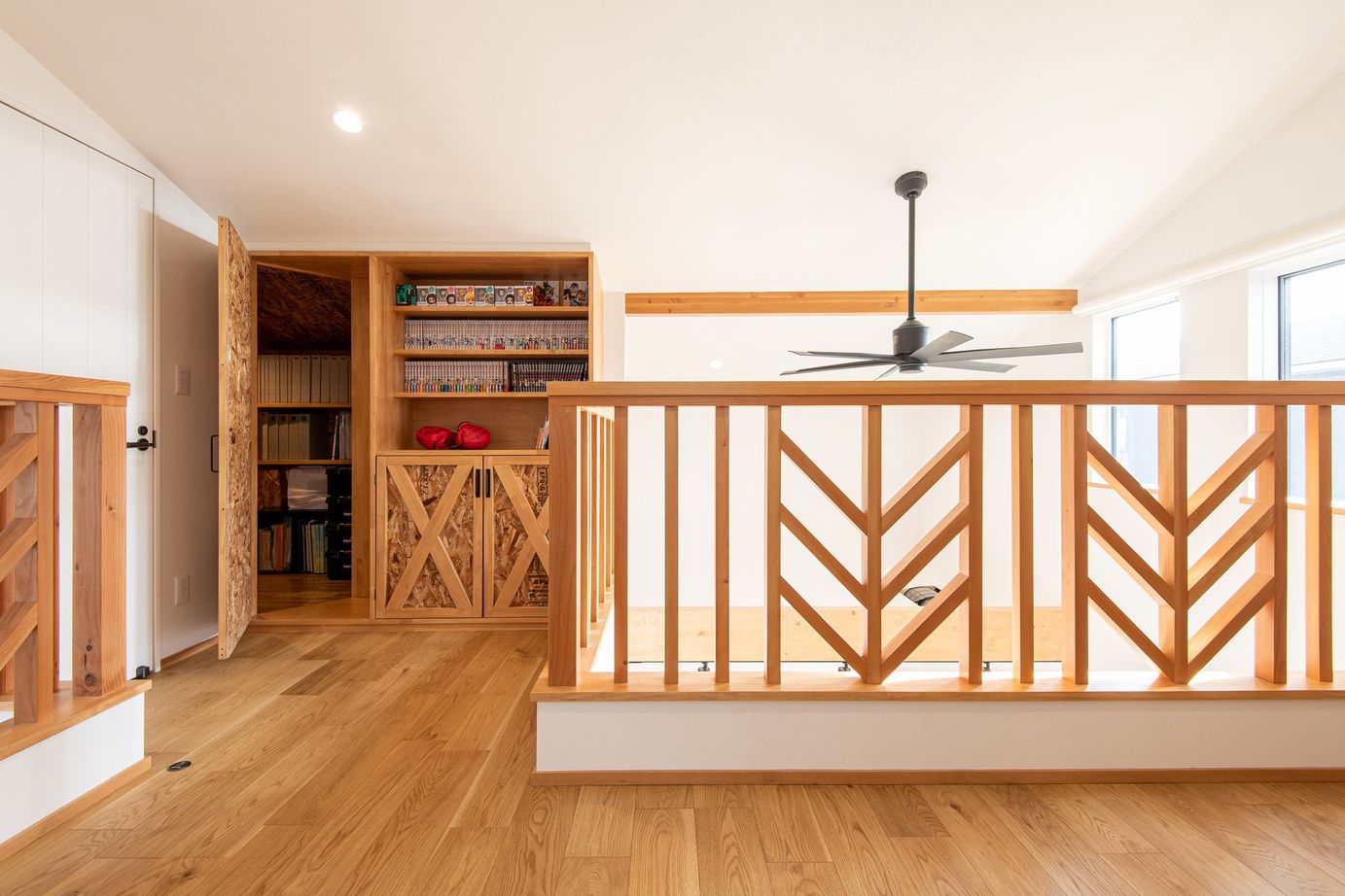 かなう家 【伊勢崎市/L型の外観/カリフォルニア・スタイル】樹の温もりと丁寧な生活の建築実例画像3