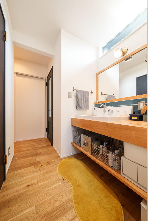 かなう家 【太田市/コの字型】フルオープンサッシで庭と繋がる土間リビングのある家の建築実例画像9