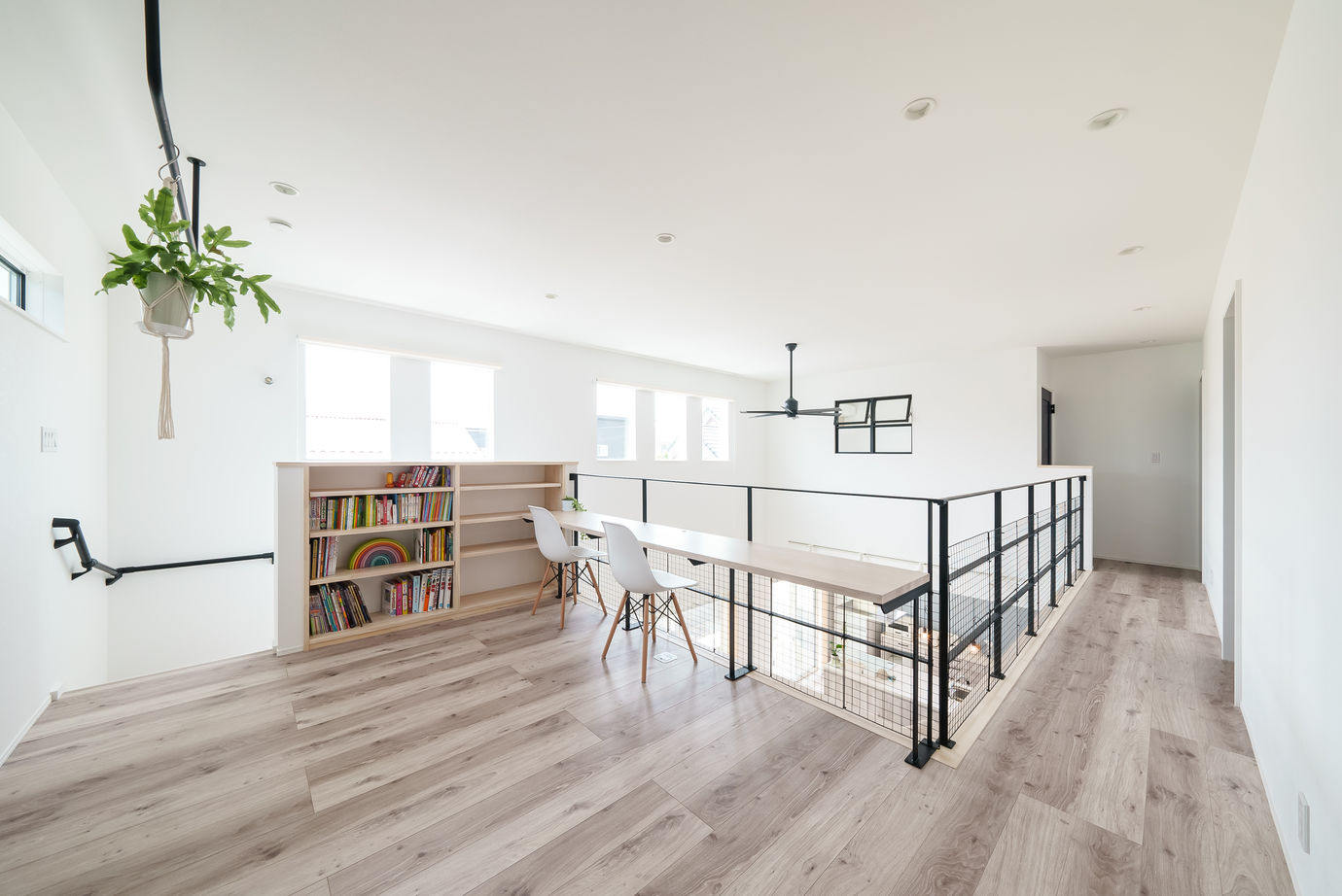 かなう家 【高崎市/すべての空間が一つに繋がる/アイランドキッチン】好きが詰まった、アメリカンスタイルのお家の建築実例画像6