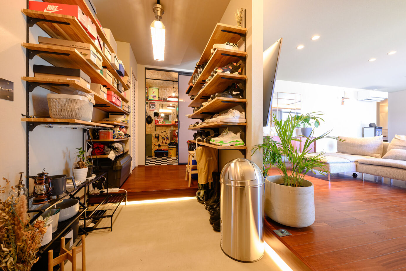 かなう家 【邑楽郡/平屋】ガレージ・ドッグラン・趣味部屋…心から日々の暮らしを満喫する平屋の建築実例画像9