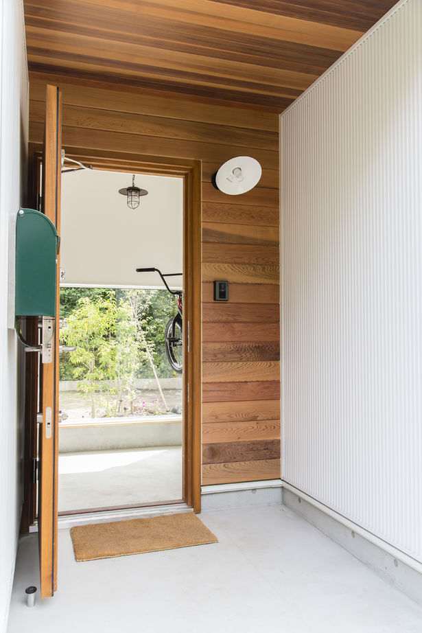 トモノ建築設計事務所 【ナチュラル/間取り図有】緑に囲まれた土間のある家の建築実例画像7