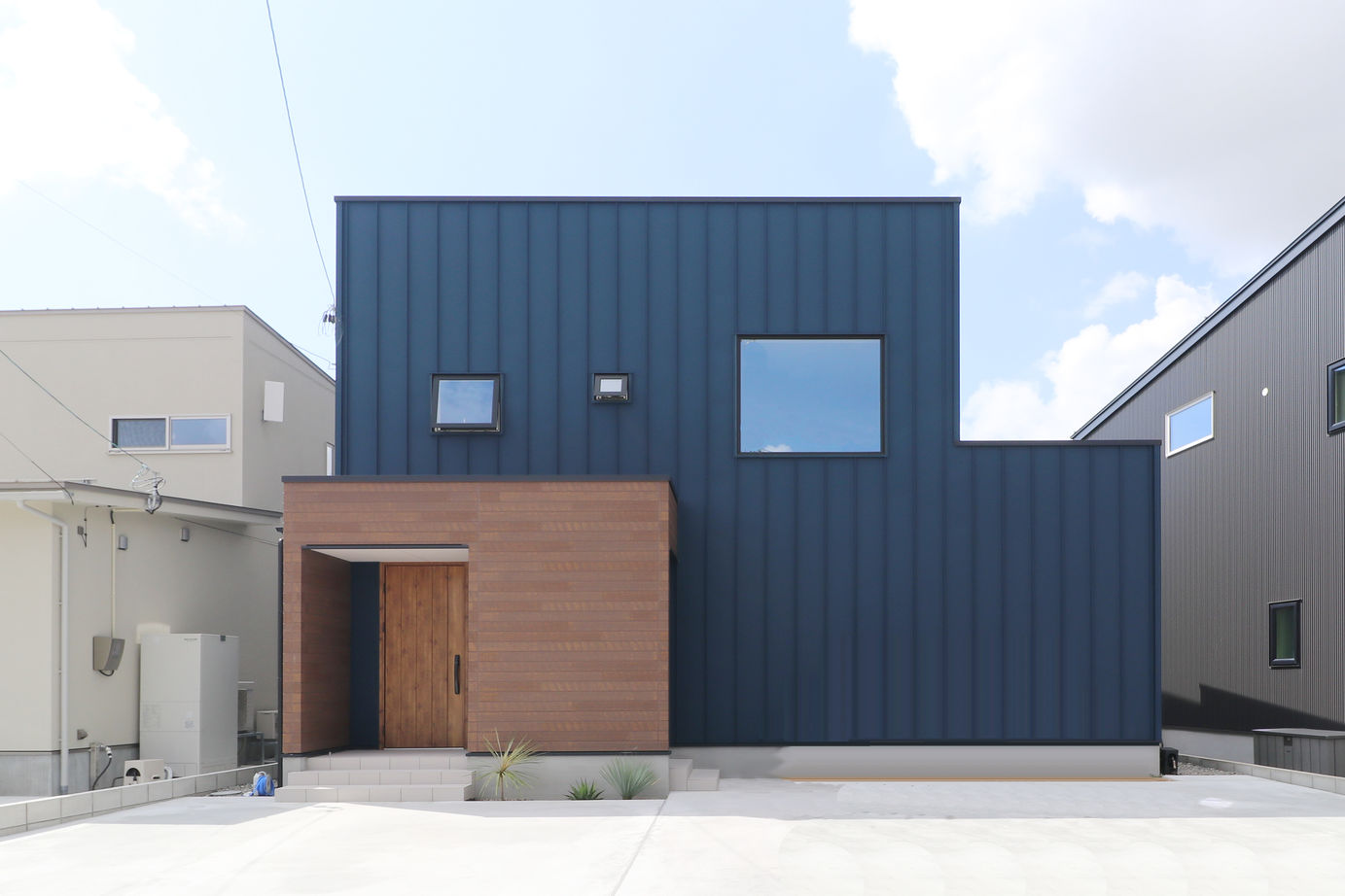 ✨極美品✨キューブキューブ センソユニコ ハーフジップ プルオーバー 総柄 近年 ゾエ ジェンコ Zoe Jenko ハーフジップ ボアトレーナー 7917 （BLU