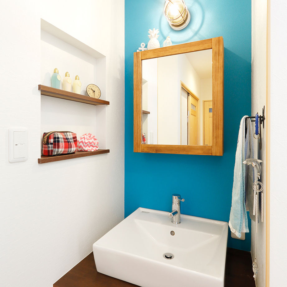 Art Yoshikawa設計事務所 吉川住建 【1000万円台|平屋|30坪台|ウッドデッキ】木の温もりあふれる自慢の平屋　立体的な空間設計で開放感も◎の建築実例画像9