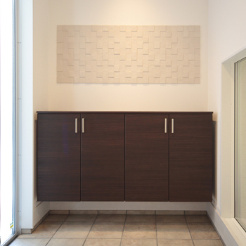 Art Yoshikawa設計事務所 吉川住建 「オモテに窓のない外観のインパクトに惚れ惚れする」オリジナリティあふれるスタイリッシュモダンの家の建築実例画像5